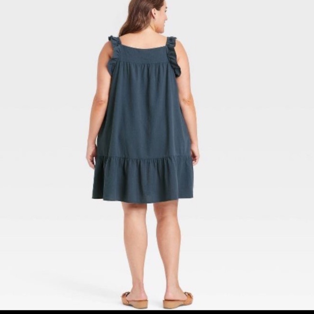 Universal Thread Plus Size 4x Flutter Sleeveless … - image 2